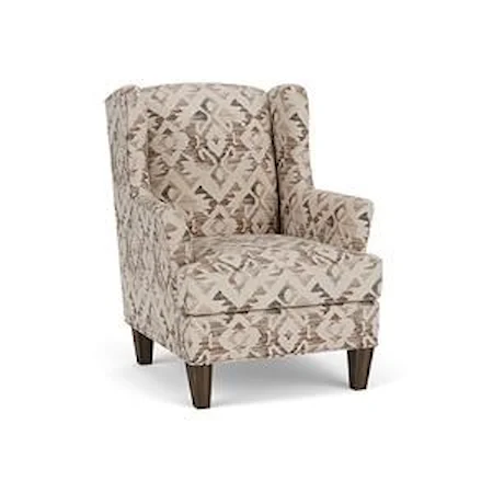 Casual Wingback Chair